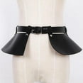 thumbnail image 2 of Women's Leather Body Harness Cage Adjustable Peplum Dress Waist Belt Skirts, 2 of 6