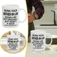 thumbnail image 1 of Ceramic Coffee Mug Novelty Design for In-Laws for Christmas and, 1 of 7