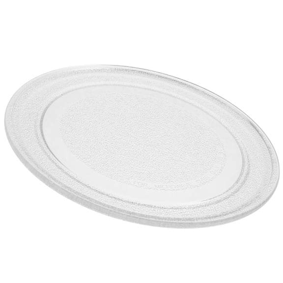 ELAYARD Sturdy White Glass Microwave Turntable Plate Compatible with Most Microwaves