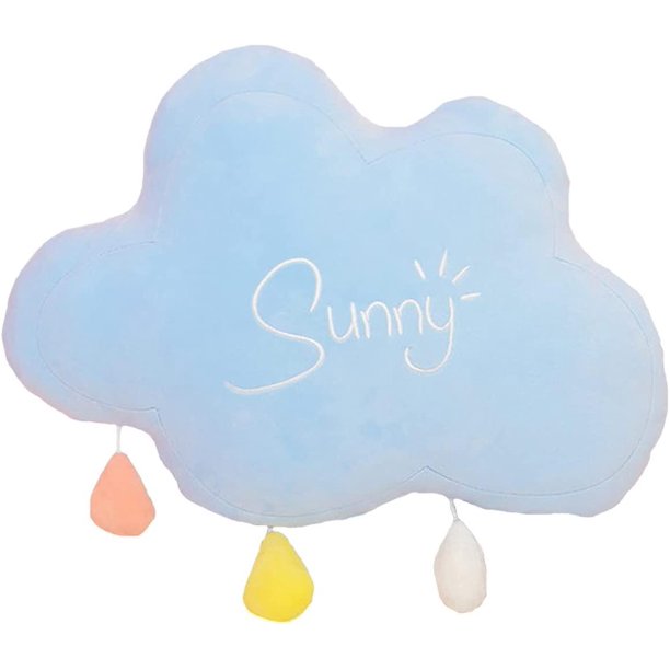 Almohada De Nube De 18 Pulgadas, Linda Almohada De Felpa Rellena, Juguete Suave para Niñas Y Niños, Almohadas Decorativas para Sillas De Sofá, Regalos Creativos, Cojín para Decoración De Habitaci