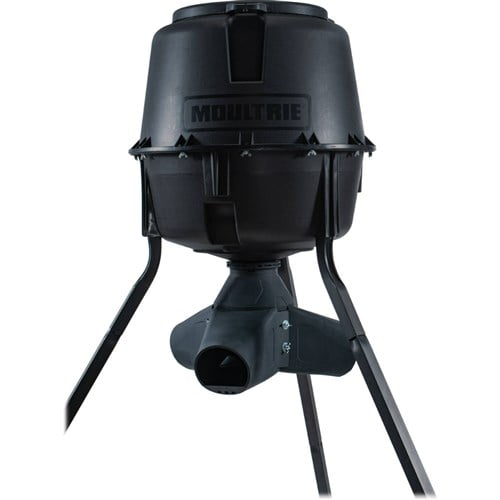Moultrie 13339 30 Gallon Drum Gravity Tripod Wild Game Fish & Deer