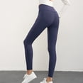 thumbnail image 3 of WBQ Women Cozy Velour Legging High Waist Buttery Soft Warm Velvet Stretch Seamless Yoga Pant, 3 of 5
