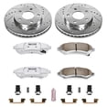 thumbnail image 3 of PowerStop Front Z26 Street Warrior Carbon-Fiber Ceramic Brake Pad and Drilled and Slotted Rotor Kit Fits: BUICK CHEVROLET OLDSMOBILE PONTIAC Select Models K2553-26, 3 of 9