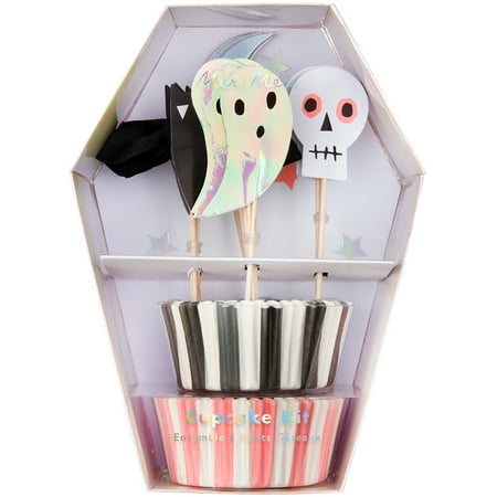 Meri Meri Halloween Icon Cupcake Kit, 24ct