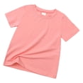thumbnail image 2 of XQYLOS Toddler Girls Short Sleeve Dance Tank Racerback Crop Top Sports Athletic Wear Ballet & Gymnastics Training Outfit, 2 of 4