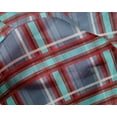 thumbnail image 4 of oneOone Silk Tabby Fabric Madras Check Print Fabric BTY 42 Inch Wide, 4 of 4