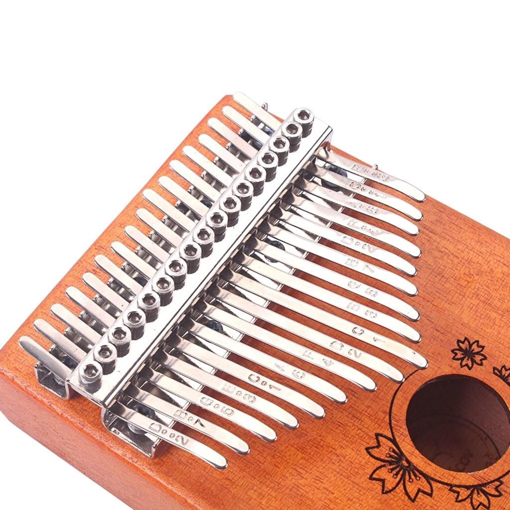 Yihuala Portable Wooden Kalimba 17 Keys Pocket Thumb Piano Adults & Music Beginners