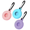 thumbnail image 1 of MesaSe 3Pcs Silicone Protective Sleeve Cover Compatible for AirTags Case with Keychain Anti-Loss Protective Case, 1 of 6