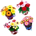 thumbnail image 4 of Weiweiguan 4 Set Kids Bouquet Craft Kid's Entertainment Home School Activities Flower Craft, 4 of 6