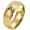 Gold, variant on Men's Stainless Steel Rhombus Mesh Rings Modern Bold geometric grid texture Band, Retro Plaid statement Jewelry Gift for Daily Wear Gold Size 10