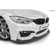 thumbnail interactive-video image 1 of Carbon Fiber Style Front Bumper Lip Spoiler For BMW M3 F80 M4 F82 F83 2015-2020 - 4pc Body Kit 1 of 2