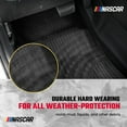 thumbnail image 3 of NASCAR Essential Car Floor Mats – 4-Piece Set | All-Weather Protection | Universal Fit for Cars, Trucks & SUVs | Black Rubber, 3 of 7