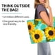 thumbnail image 2 of Balery Sunflowers With Green Leaves Bolsa Tote Estilo Estético con Cremalleras, Bolsa de Hombro, Bolsa de Compras Grande y Plegable, 2 of 8