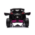 thumbnail image 3 of Licensed 24V Can Am Maverick 1-Seater Kids Electric Ride On UTV, 3 of 5