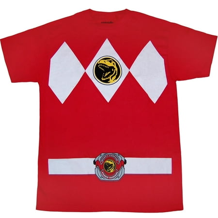Mighty Morphin Power Rangers Red Ranger Costume T-Shirt