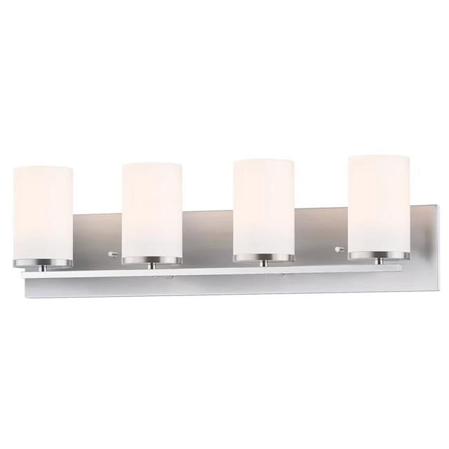 Lateral 10284SWSN 5 in. 4-Light Bath Vanity, Satin Nickel