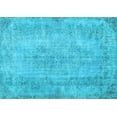 thumbnail image 1 of Ahgly Company Indoor Rectangle Persian Light Blue Bohemian Area Rugs, 8' x 10', 1 of 4