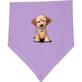 thumbnail image 2 of Inktastic Kiniart Mini Goldendoodle Baby Bandana Bib, 2 of 4