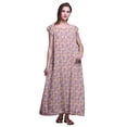 thumbnail image 1 of Bimba Chemise de Nuit Imprimée pour Femmes Robe de Nuit en Rayonne, 1 of 4