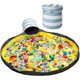 thumbnail image 2 of Toy Storage Basket And Play Mat - Building Bricks Toy Storage Organizer - Tidy With Ease - Toy Blocks Canvas Mat Storage Bag For Toy, 2 of 5