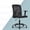 Black, variant on Click365 AeroCore M110 Adult Mesh Mid Back Indoor Residential Ergonomic Office Chairs Hardware Kit, White