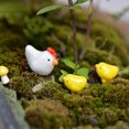 thumbnail image 2 of Baohd Fairy Garden Accessories Synthetic Resin Different Display Chicken Decor Type 3 1Set, 2 of 6