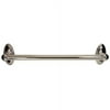 Alno A8022-18 Classic Traditional 18" Wide Single Rod Solid Brass 1" Thick Bathroom Towel