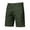 Style 05-Green, variant on PEASKJP Men's Hiking Shorts Cargo Summer Cotton Knee-Length Relexed Fit Flat Lightweight Twill Shorts Dark Gray XL