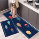 thumbnail image 3 of Alfombra de cocina antideslizante moderna para el hogar, alfombra suave de dibujos animados simple a la moda, alfombra de baño de tira larga, felpudo de entrada lavable y duradero, 3 of 5