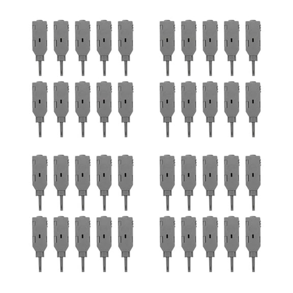 40Pcs 110 Test Head Rj11 Voice Connector Mdf Check Phone Voice for Krone Module Patch Panel
