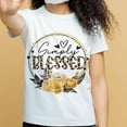 thumbnail image 4 of 4Pcs Simply Blessed Iron on Transfer Paper Wreath of Blessings Heat Transfer Sticker Iron-on Decals DTF Transfers Ready to Press for Clothing T-Shirt Jeans Backpacks DIY Applique Gift, 4 of 8