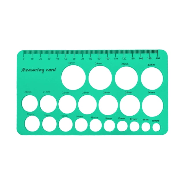 Nipple Ruler Nipple Measuring Ruler For Flange Size Silicone & Soft Flange Size Measure For Sizing Tool. Flange Measuring Tool New Mothers Musthaves Pole Wrap Foam