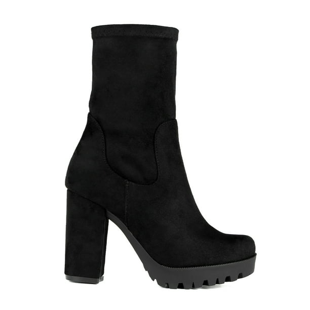 Botín Noelia Negro Talla 25.5 Vida Leve O195115-NEGRO