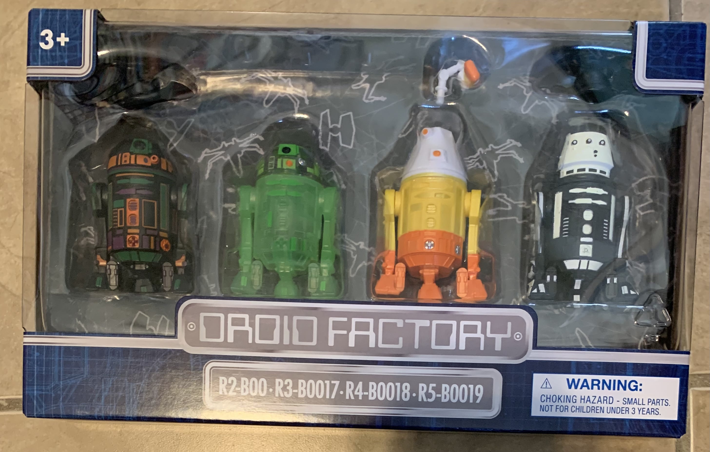 Star Wars Droid Factory set of 4 NEW Disney Park Exclusive 2022