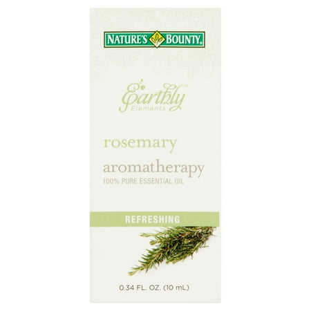 Nature's Bounty® Earthly Elements Rosemary Essential Oil, 0.34 Fl Oz.