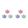 thumbnail image 2 of Naiovety Instant Noodles Bowl with Lid Japanese Fruit Curved Box Handle Style Large Household Simple Lunch Supplies Rice Ramen Bowls Rosado 2piezas, 2 of 6