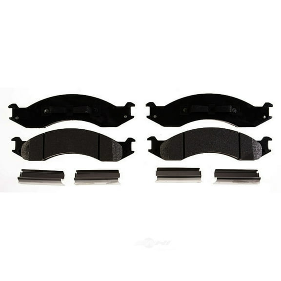 Raybestos PGD557M Professional Grade Semi-Metallic Disc Brake Pad Set Fits select: 1992-1994 FORD ECONOLINE