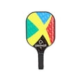 thumbnail image 1 of Pickleball Paddle Racket For Men & Women, Made Of Carbon, Lightweight, Comfortable Cushion Grip, Max Spin & Control Pickle Ball Racket, 16mm Thickness, Pack Of 1, 1 of 5