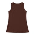 thumbnail image 4 of Jamsmile Toddler Girls Tank Tops Athletic Racerback Crewneck Sleeveless Undershirts Tops Dance Workout Yoga Athletic Tanks, 4 of 8