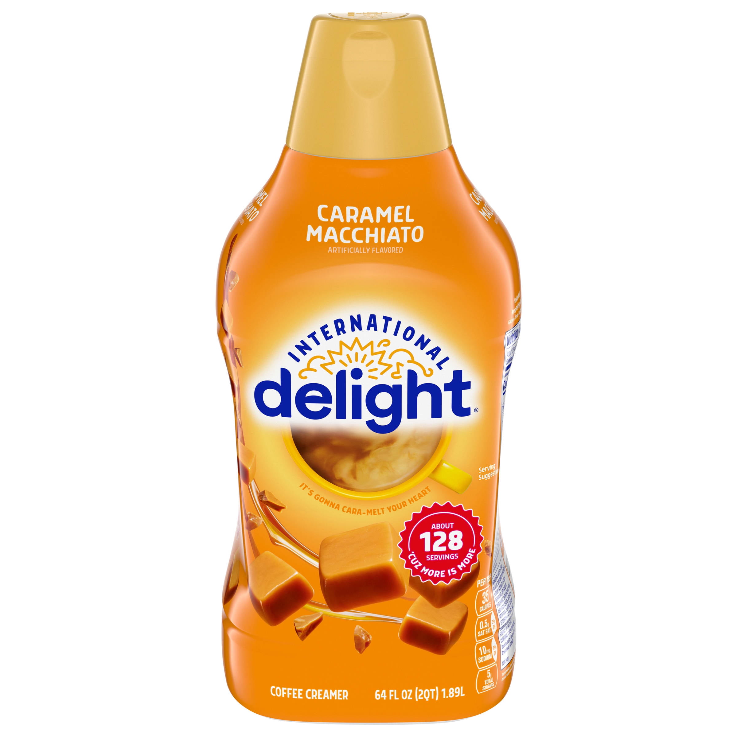 International Delight Caramel Macchiato Coffee Creamer, 64 Oz