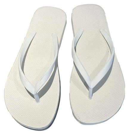 

VerPetridure Wedge Sandals for Women Summer Outside Wear Couple Slippers Soft Sole Non-slip Solid Color Women s Sandals Flip Flops Beach Shoes
