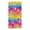 Bright Colors, variant on 74x37 Inches Beach Towel - Oversized Polyester-cotton Camping Towels for Men/Women, Neon-colored Triangle