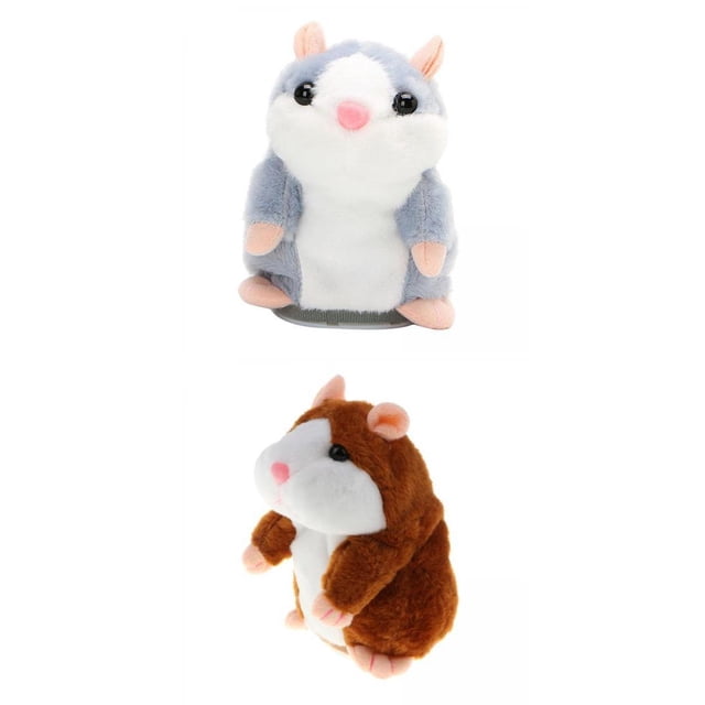 2 Paquetes de Hámster Zulema que Hab Repite Lo Que Dices Juguetes De Peluche