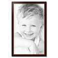 thumbnail image 2 of ArtToFrames 25" x 41" Matte mahogany Diploma Picture Frame, 25x41 inch Brown Wood Poster Frame (WOM-5108), 2 of 7