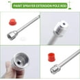 thumbnail image 6 of XZKING 2 Pack Airless Paint Sprayer Tip Extension Pole Extension Rod for Airless Painting Spray Gun 30cm (11.81"), 6 of 9