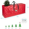 Zober Extra Large Christmas Tree Storage Bag 65 x 15 x 30 in. For Un