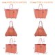 thumbnail image 3 of Bolso de Playa QOGiR de Neopreno Multipropósito Coral Extra Grande, 3 of 6