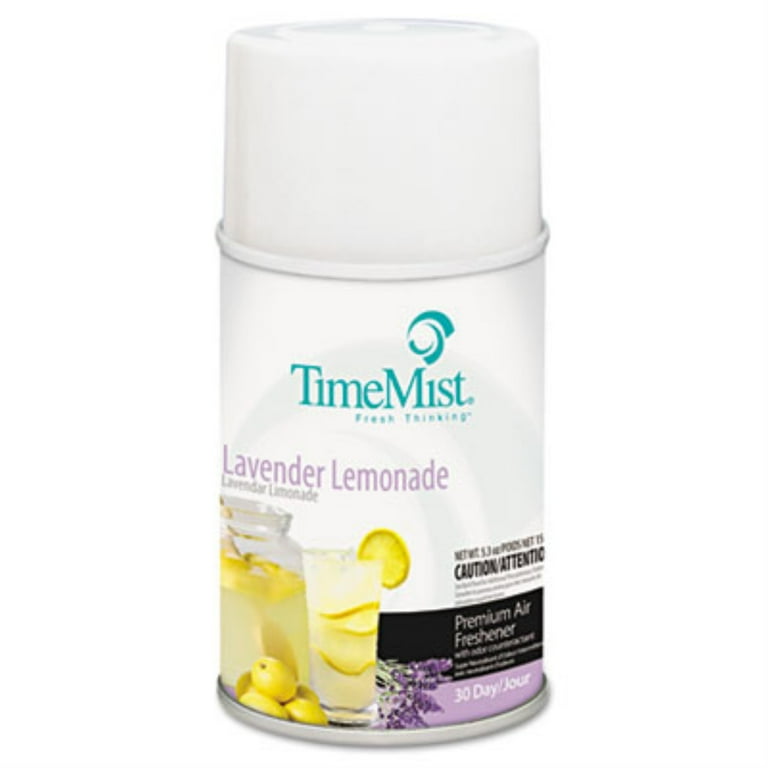 Premium Metered Air Freshener Refill, Lavender Lemonade, 5.3 oz Aerosol Spray Premium Metered Air Freshener Refill, Lavender Lemonade, 5.3 oz Aerosol Spray