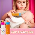 thumbnail image 4 of Pekkaxy 12 Pcs Baby Doll Accessories Magic Bottle Set,Doll Feeding Set with Package,Pretend Play Feeding Toys for Kids,Girls,Party,Gift, 4 of 7
