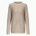 thumbnail image 5 of Towmus Women's Oversized Sweaters Batwing Sleeve Mock Neck Jumper Tops Chunky Knit Pullover cute Sweater, 5 of 5